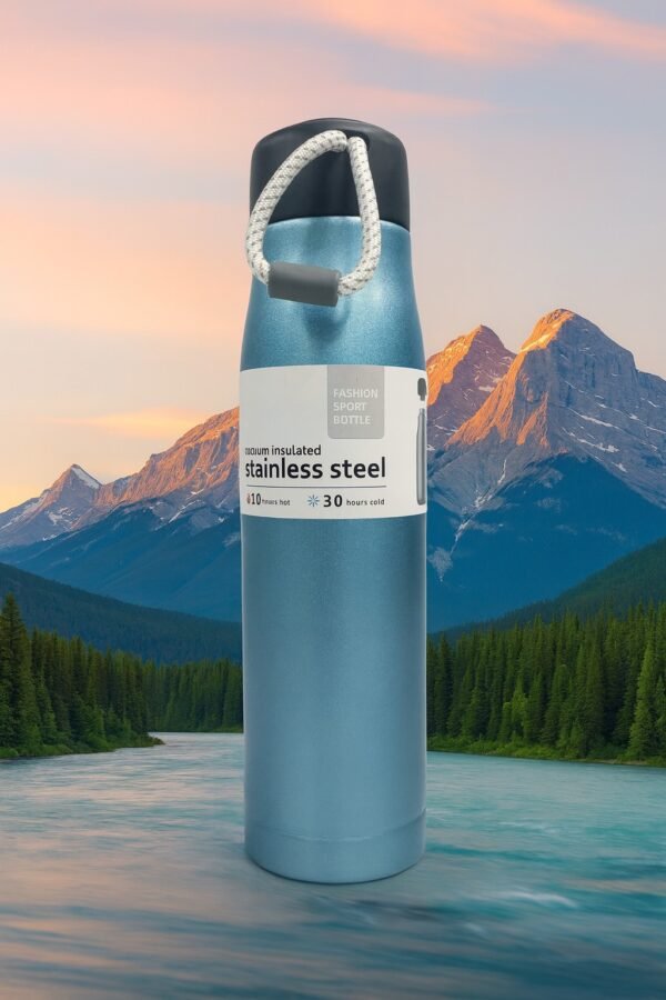 Gatimaan Stainless Steel Insulated Water Bottle (Blue) - Image 6