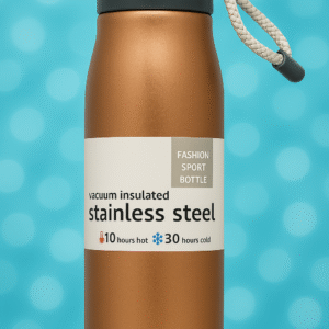 Gatimaan Stainless Steel Insulated Water Bottle (Gold)