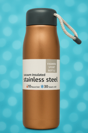 Gatimaan Stainless Steel Insulated Water Bottle (Gold)