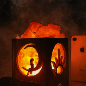 Gatimaan Rock Salt Sunmoon Lamp